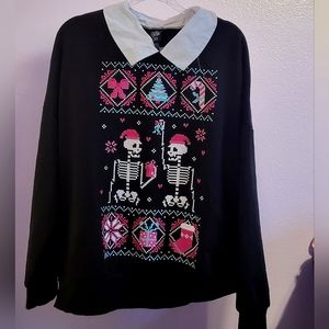 Dolls kill Christmas sweater oversized